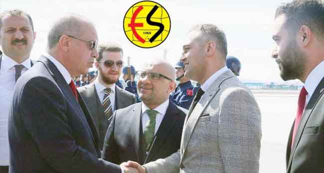 Eskişehirspor Başkanı Ay, Cumhurbaşkanı ile ne görüştü?