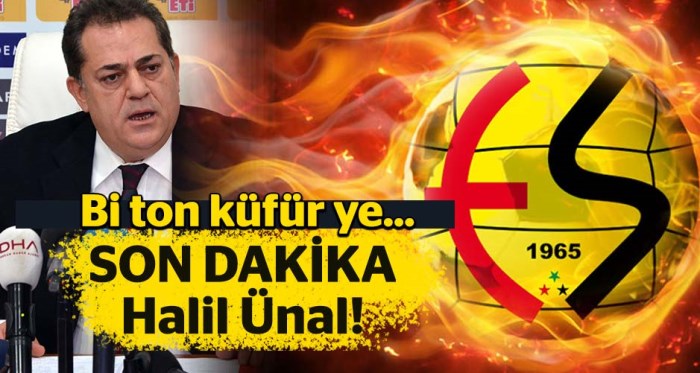 Eskişehirspor Başkanı Ünal'dan önemli açıklamalar...