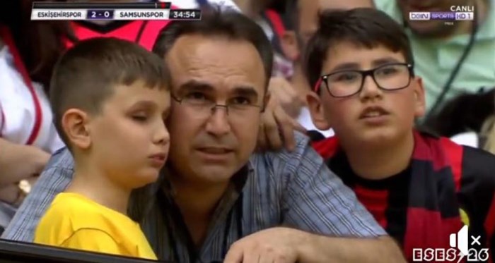 Eskişehirspor maçına damga vuran çocuk konuştu