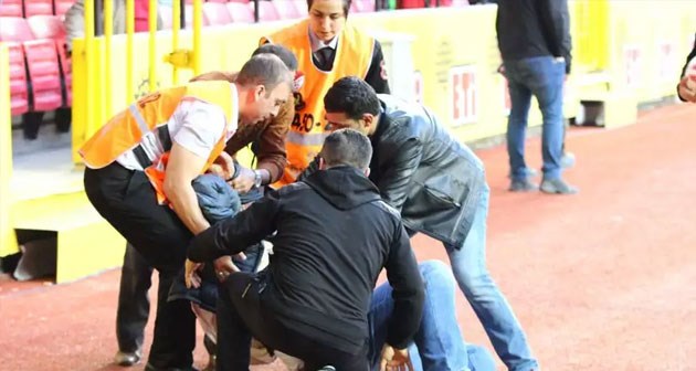 Eskişehirspor maçında Altan Begiter kalp krizi geçirdi!