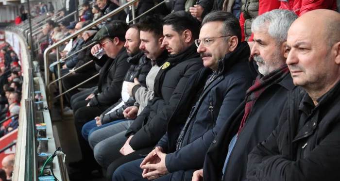 Eskişehirspor maçının özel konuğu: Yakından takip etti