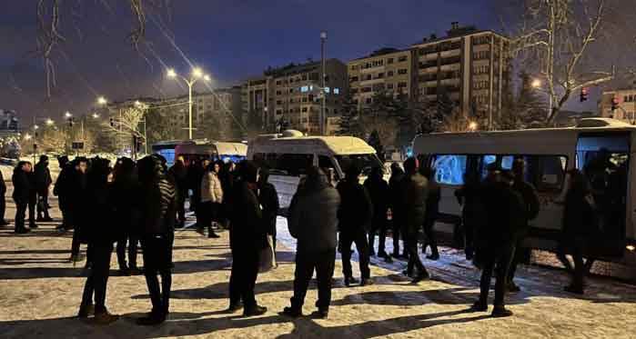 Eskişehirspor taraftarı 10 minibüs ve 1 otobüs ile yola çıktı