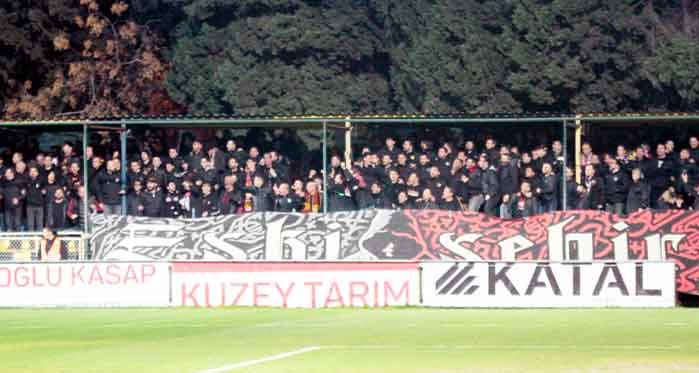 Eskişehirspor taraftarından tam destek!