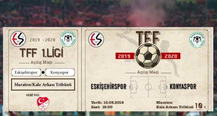 Eskişehirspor'un o maçının biletleri çok özel!