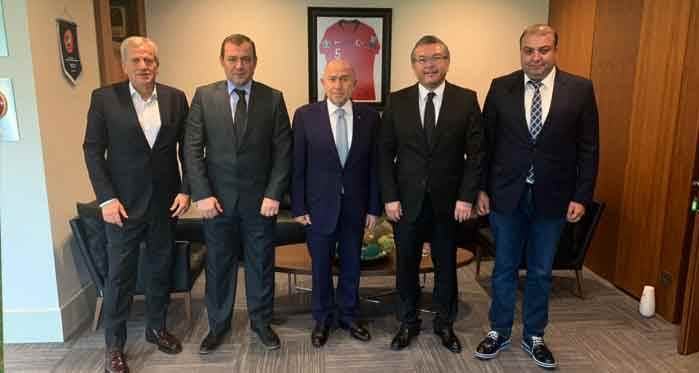 Eskişehirspor yönetimi TFF'yi ziyaret etti