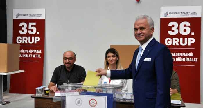 ETO'da seçim günü: Güler güven tazeledi
