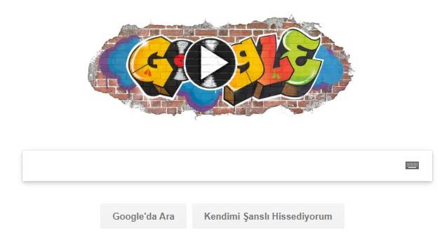 Hip Hop'un tarihi Google Doodle!