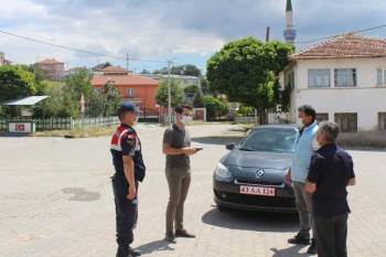 Hisarcık Karbasan Köyünde Karantina Süresi 1 Hafta Uzatıldı
