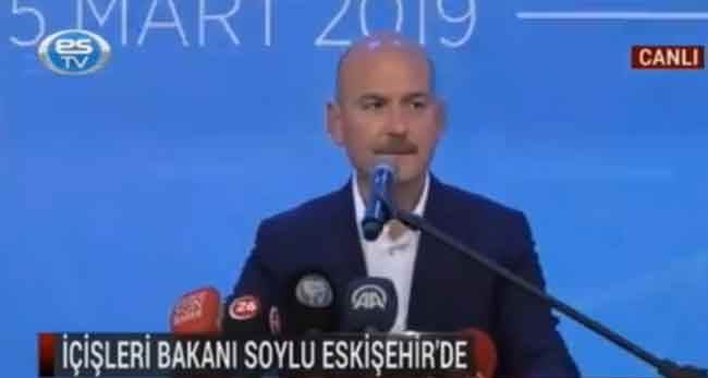 İçişleri Bakanı Süleyman Soylu Eskişehir'de