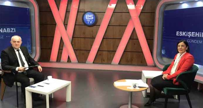 Jale Nur Süllü ES TV canlı yayınında