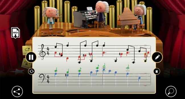 Johann Sebastian Bach kimdir? Bach için Google tarafından yapılan muhteşem doodle!