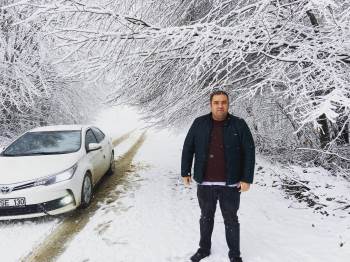 Kar Yağışını Duyan Bilecikliler Kapaklı Köyüne Koştu
