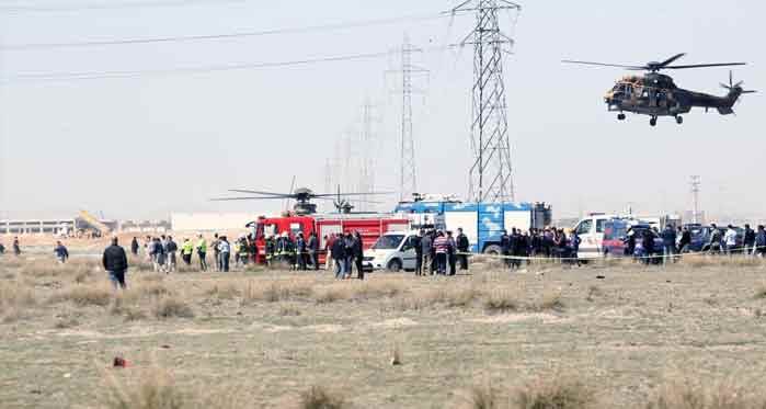 Konya'da 'Türk Yıldızları' uçağı düştü: 1 pilotumuz şehit