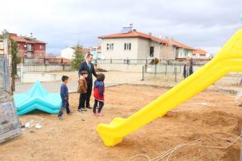 Köy Okullarına Park Ve Oyun Alanı
