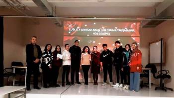 Kütahya Borsa İstanbul Anadolu Lisesinde Şiir Yarışması

