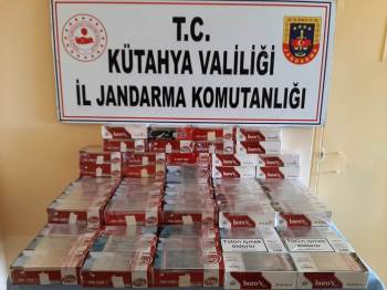 Kütahya’Da 84 Karton Kaçak Sigara Ele Geçirildi
