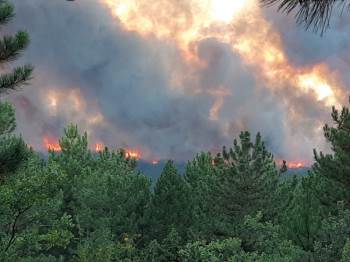 Kütahya’Daki Orman Yangına Havadan Ve Karadan Müdahale Ediliyor
