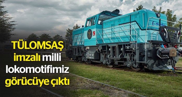 Milli lokomotif görücüye çıktı - Eskişehir haberleri