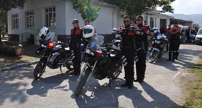 Motosikletli polis timleri göreve başladı