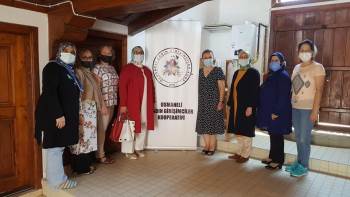 Osmaneli Kadın Girişimciler Kooperatifinin Ele Emeği Ürünlerine Hayran Kaldı
