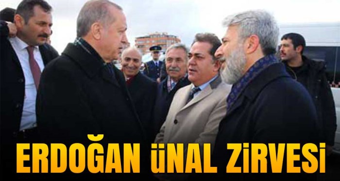 Recep Tayyip Erdoğan-Halil Ünal zirvesi