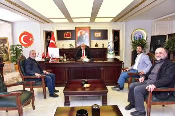 Saadet Partisi’Nden Başkan Bakkalcıoğlu’Na Ziyaret

