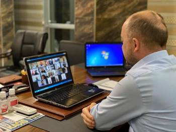 Sağlık Bakanı Yardımcısı Eldemir İle Video Konferansla Görüştüler
