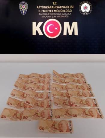 Sahte 50 Tl’Lik Banknotlarla Yakalandılar
