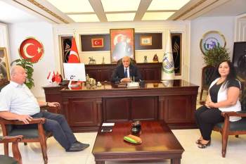 Sgk İlçe Müdürü’Nden Başkan Bakkalcıoğlu’Na Ziyaret
