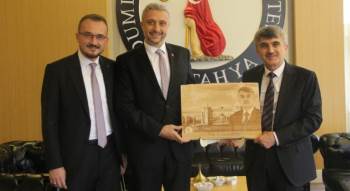 Simav Belediye Başkanı Biçer’Den Rektör Uysal’A Ziyaret

