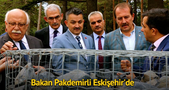  Tarım ve Orman Bakanı Bekir Pakdemirli Eskişehir'de