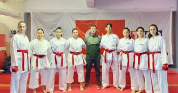 Tavşanlı Karate Okulu Sporcularının Hedefi Büyük
