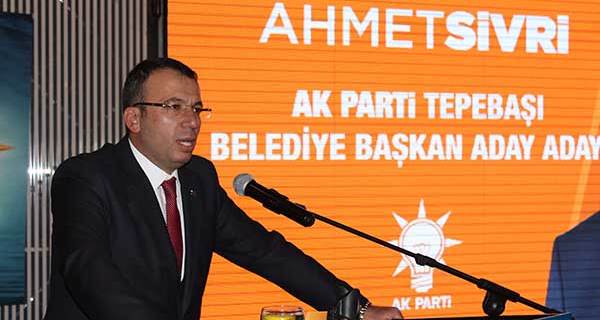 Tepebaşı'nda AK Parti'den Ahmet Sivri aday adayı
