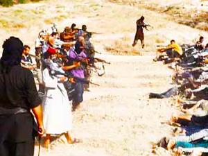 IŞİD Tikritte 1700 kişiyi kurşuna dizdi