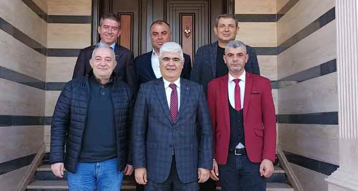 TTKF Genel Başkanı Şen'den ESGROUP'a ziyaret