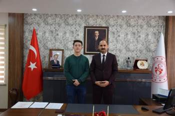 Türkiye Üçüncüsünden Müdür Özdemir’E Ziyaret
