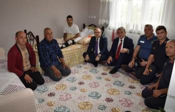 Vali Mustafa Tutulmaz’Dan Gazi Ramazan Kumral’A Ziyaret
