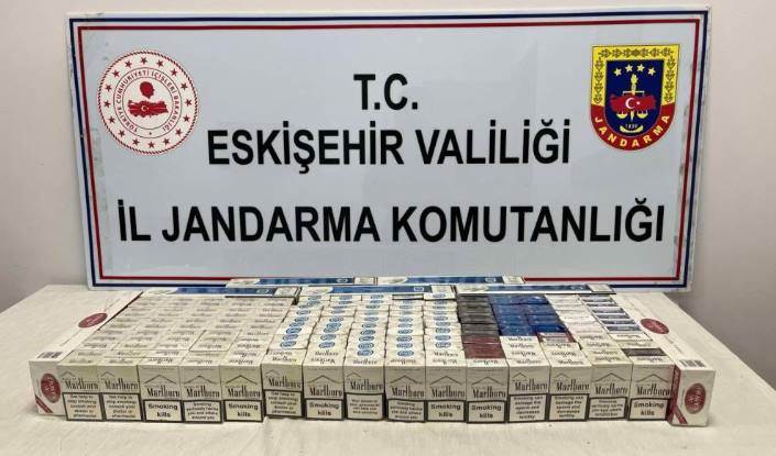 Eskişehir'de kaçak sigara operasyonu: Tam 236…