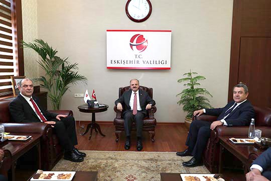 ESO Yönetiminden Vali Çakacak'a ziyaret