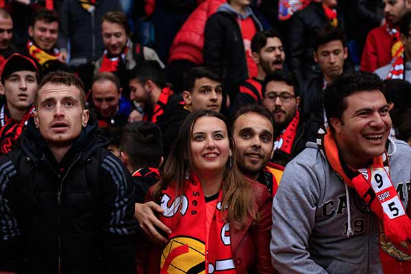 eskişehirspor taraftarı