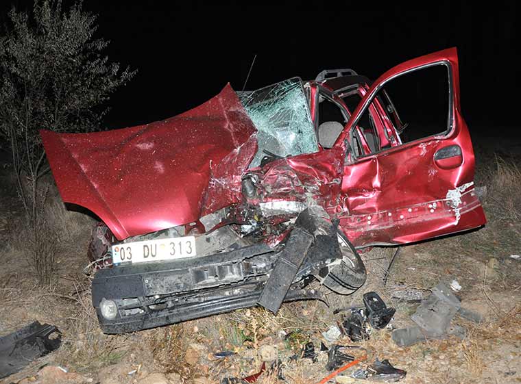 Afyonkarahisar'da trafik kazası