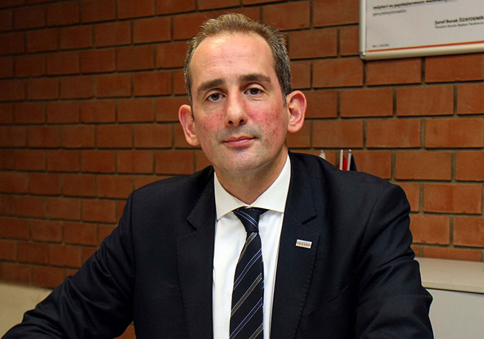 Beyaz Eşya Yan Sanayicileri Derneği (BEYSAD) Başkanı Şeref Burak Özaydemir