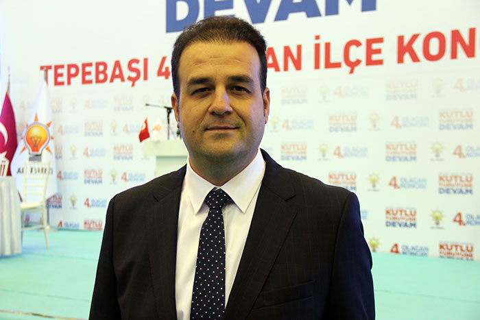 ESKİŞEHİR AK PARTİ TEPEBAŞI YILMAZ KAYNARCA