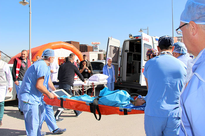 Eskişehir Acıbadem tatbikat