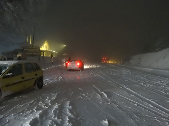 Zincirsiz araçlara izin verilmiyor