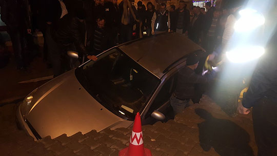 Fotoğraf Kütahya'da dün  akşam çekildi