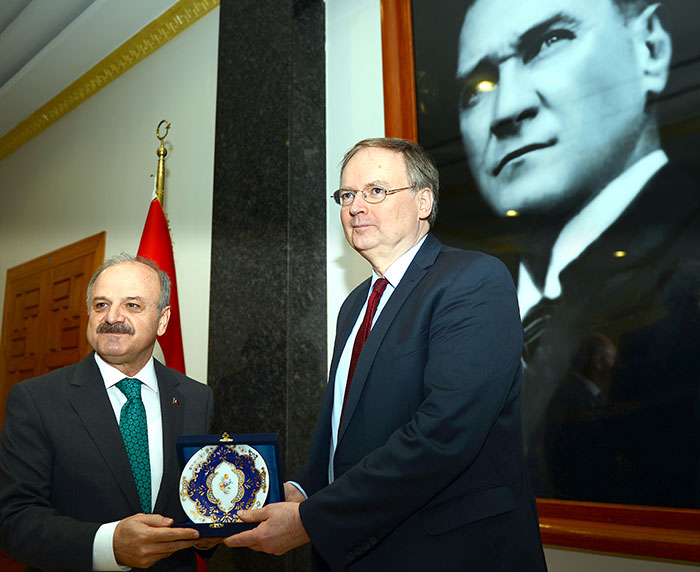 Büyükelçi Christian Berger Eskişehir'de