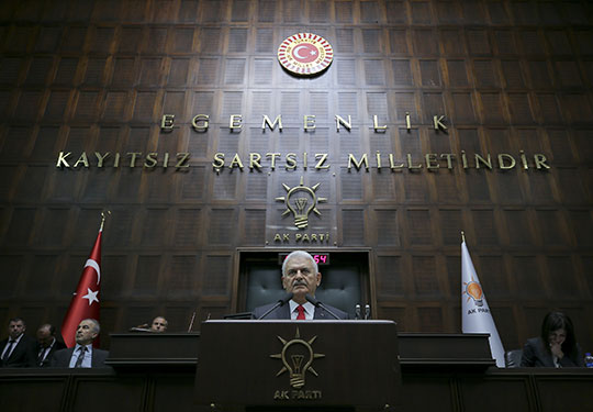 Son Başbakan Binali Yıldırım Son Grup Toplantısı