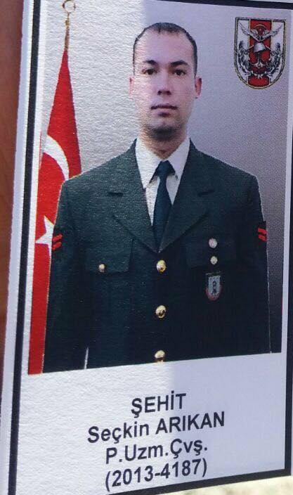 Şehit ateşi Eskişehir'e düştü