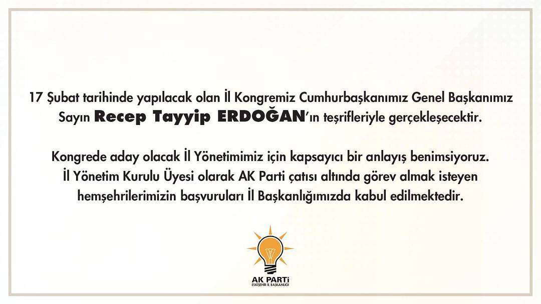 Ünlü'den Kongresi açıklaması